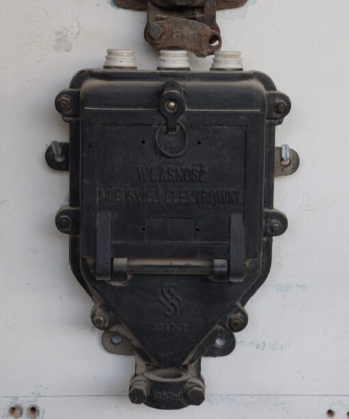Електричний ввідний щит Siemens&Halske 1909 Lwow