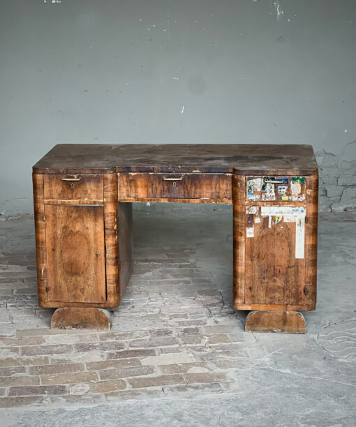 Письмовий шпонований стіл